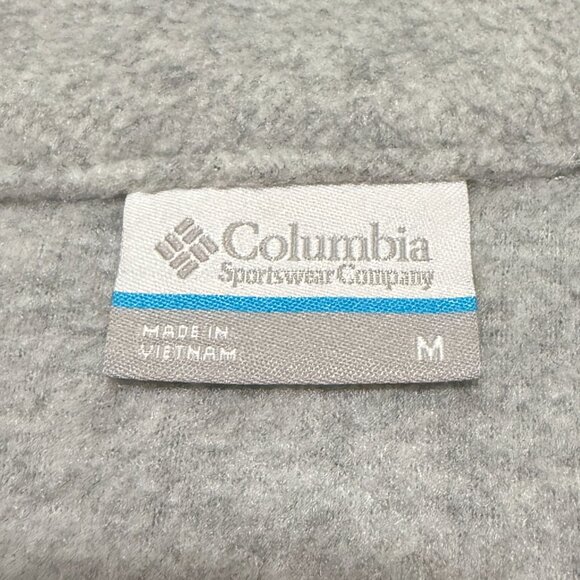 Women Columbia Columbia Benton Springs Full Zip Sweater in Light Gray Medium - Picture 7 of 9